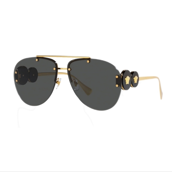 Versace Black Womens Sunglasses